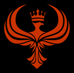 Cinnabar B phoenix logo icon